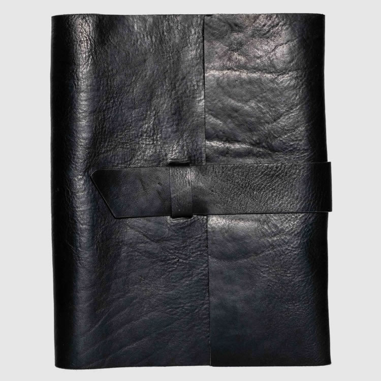 Executive Journal Black Front